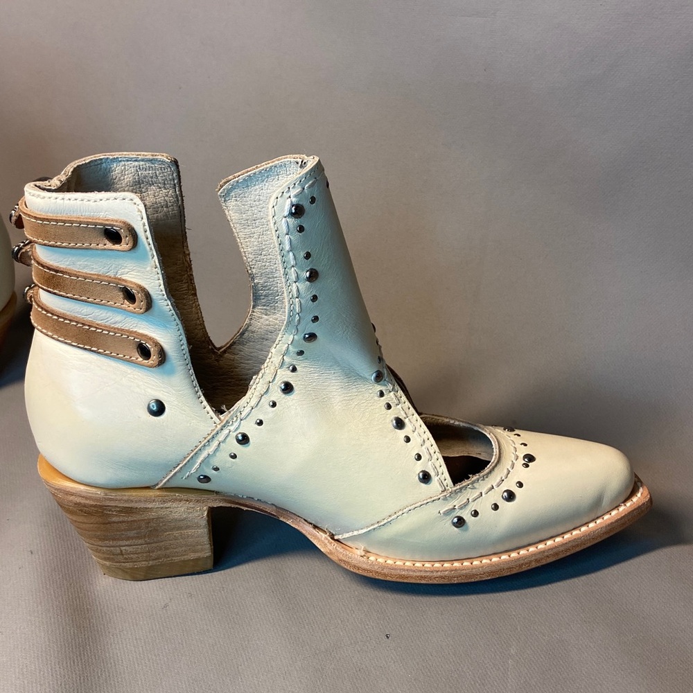 Freebird “Melody” Booties — Women US 9 — New, Handmade Leather - Picture 5 of 14